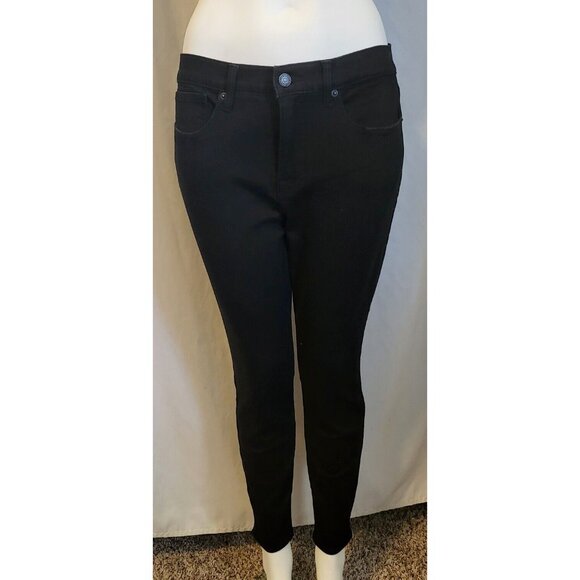 Lucky Brand Jeans Mid-Rise Ankle Skinny Size 10/30A Black NWT - Picture 1 of 7